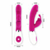PRETTY LOVE - FLIRTATION VIBRADOR CON RABBIT GENE - Imagen 6