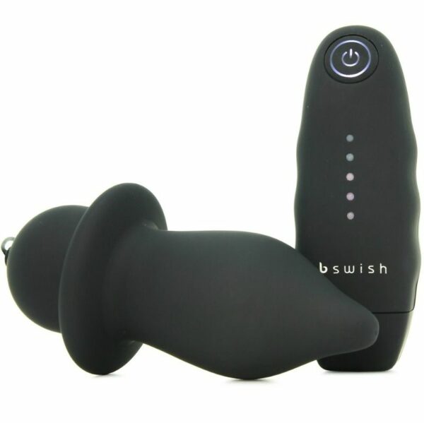 B SWISH - BFILLED CLASSIC VIBRATING PLUG BLACK - Imagen 5