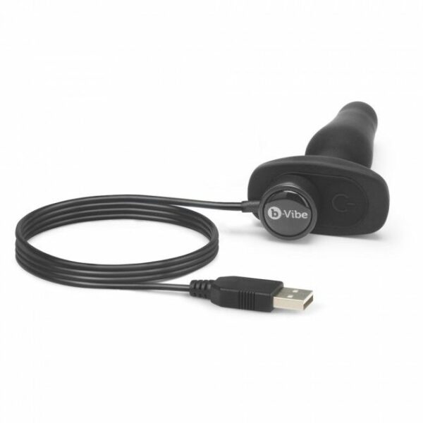 B-VIBE - NOVICE CONTROL REMOTO ANAL PLUG NEGRO - Imagen 3