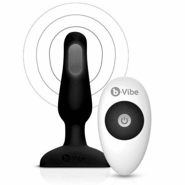 B-VIBE - NOVICE CONTROL REMOTO ANAL PLUG NEGRO - Imagen 7