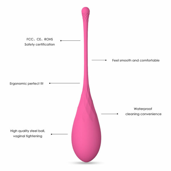 LESLIE - KEGEL FIT ENTREGADOR SUELO PELVICO 6 PESOS - Imagen 4