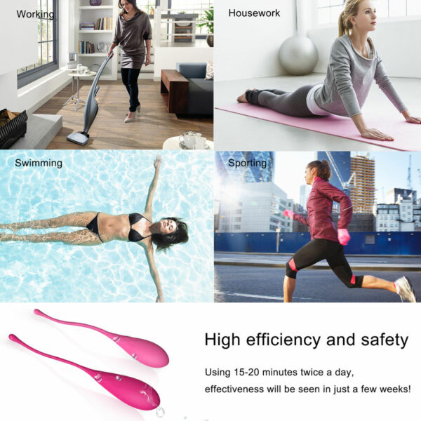 LESLIE - KEGEL FIT ENTREGADOR SUELO PELVICO 6 PESOS - Imagen 13