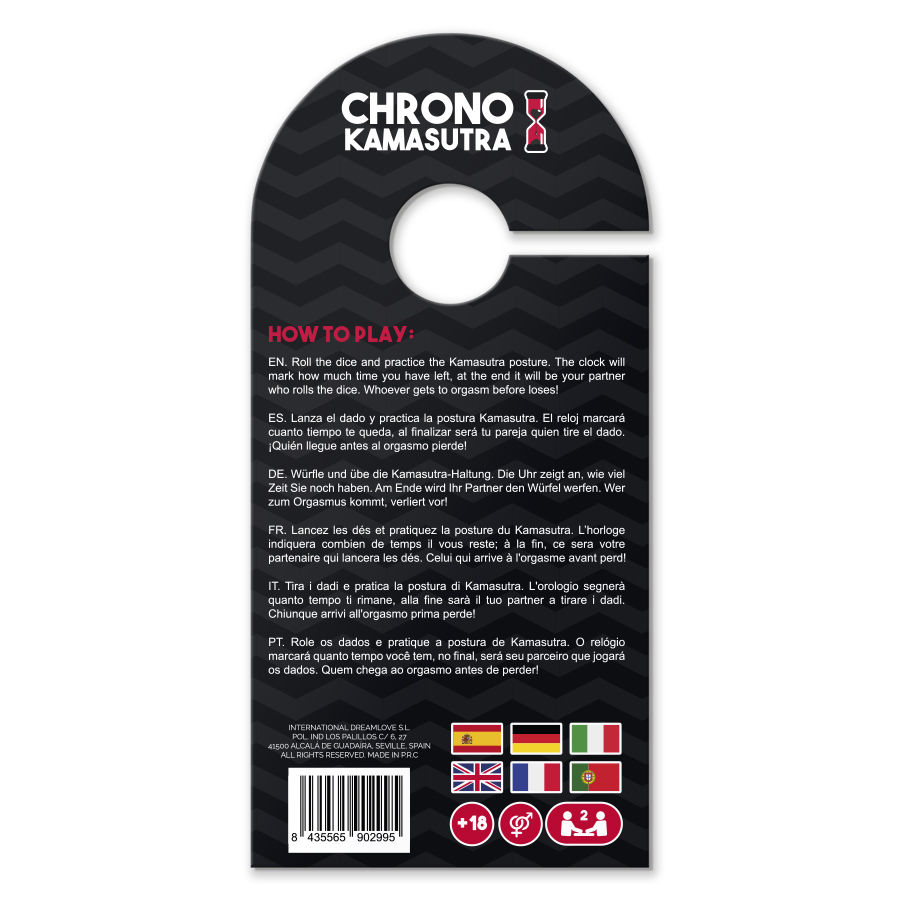 ARIA - CHRONO KAMASUTRA RELOJ ARENA + DADO - Imagen 2