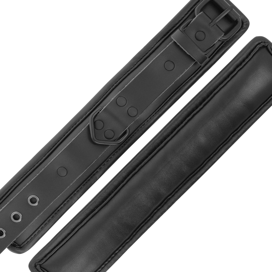 DARKNESS - ESPOSAS AJUSTABLES TOBILLOS LEATHER NEGRO - Imagen 5