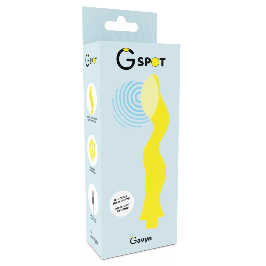 G-SPOT - GAVYN VIBRADOR PUNTO G AMARILLO - Imagen 4