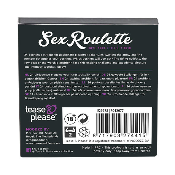 TEASE & PLEASE - SEX ROULETTE KAMASUTRA - Imagen 5