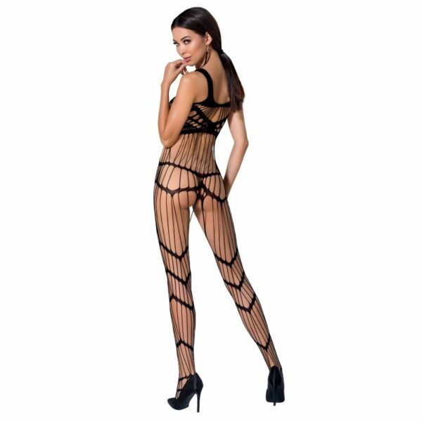 PASSION - WOMAN BS058 BODYSTOCKING NEGRO TALLA ÚNICA - Imagen 2