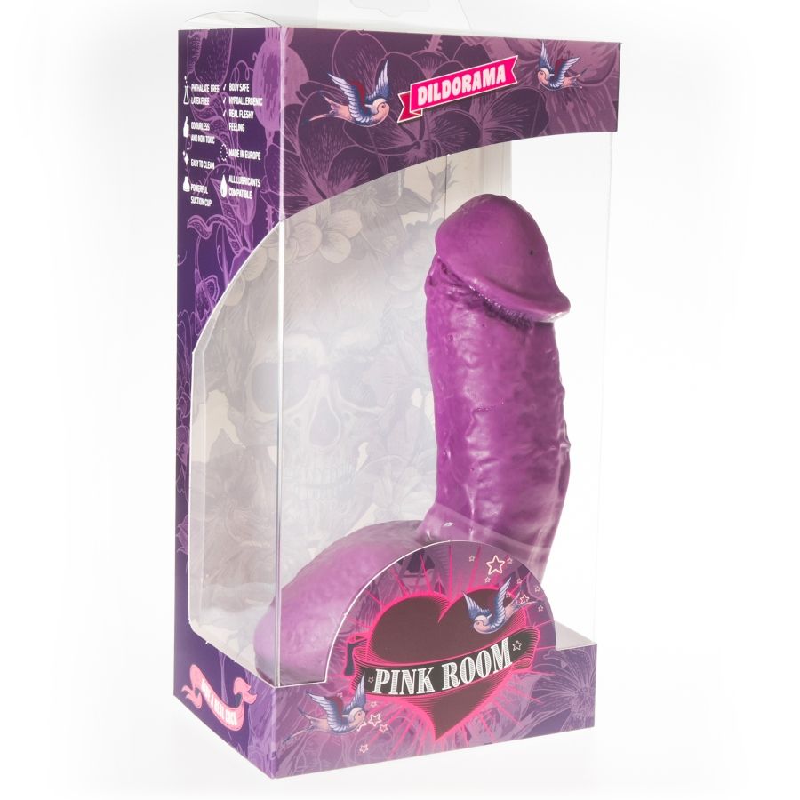 PINK ROOM - ELIAN DILDO REALÍSTICO LILA 17.5 CM - Imagen 2