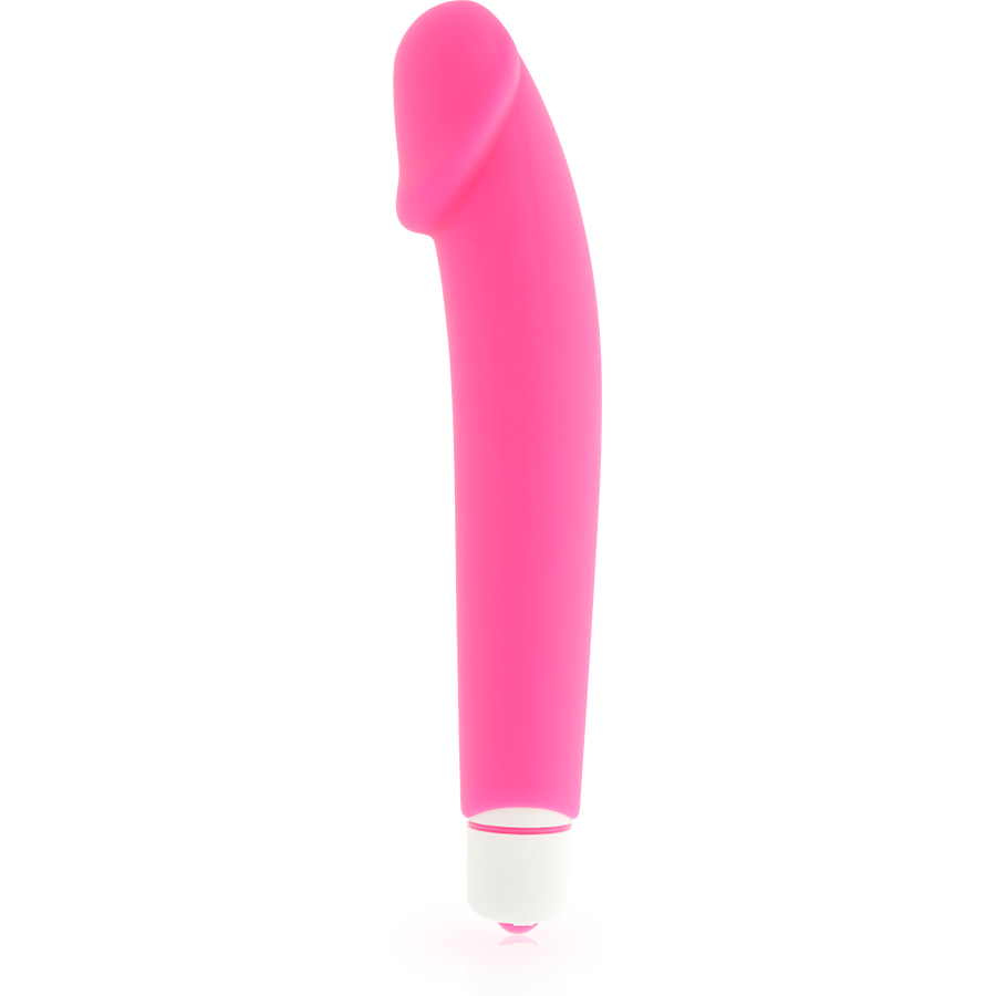 DOLCE VITA - REALISTIC VIBRADOR SILICONA ROSA - Imagen 2