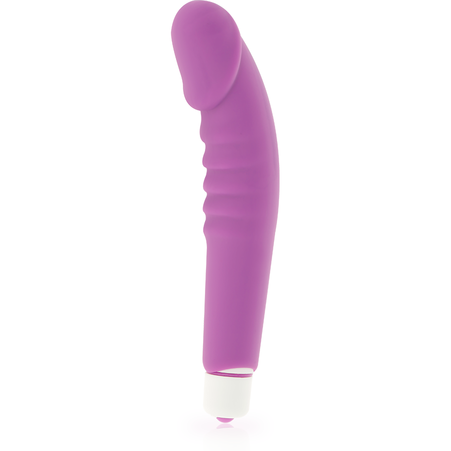 DOLCE VITA - REALISTIC PLEASURE VIBRADOR SILICONA LILA - Imagen 3