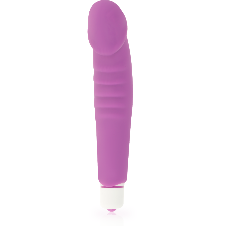 DOLCE VITA - REALISTIC PLEASURE VIBRADOR SILICONA LILA - Imagen 4
