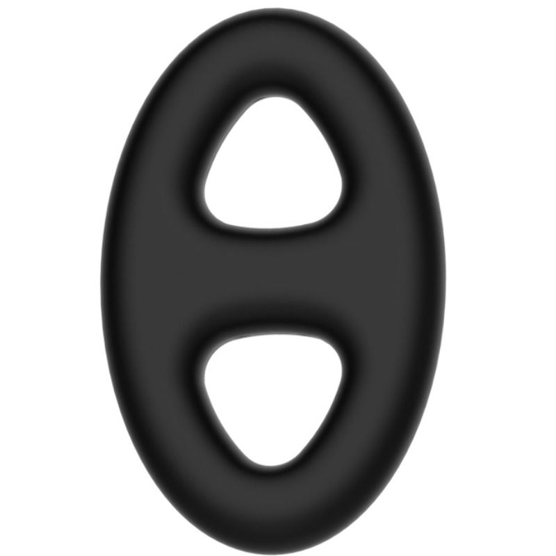 CRAZY BULL - ANILLO DOBLE SILICONA OVALADO