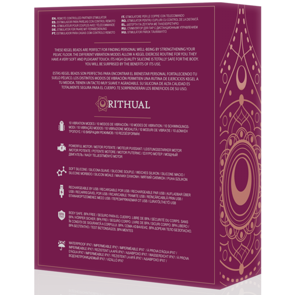 RITUAL NISHA BOLAS KEGEL RECARGABLES VIBRADORAS ORQUIDEA - Imagen 11