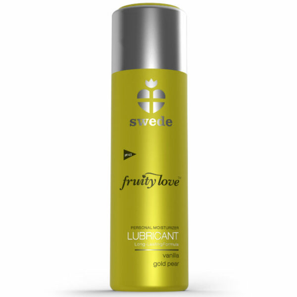 SWEDE - FRUITY LOVE LUBRICANTE PERA GOLDEN Y VAINILLA 50 ML - Imagen 2