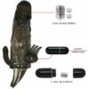BAILE - BRAVE MAN FUNDA PENE ANAL Y CLITORIS VIBRADOR 16.5 CM NEGRO - Imagen 8