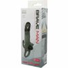 BAILE - BRAVE MAN FUNDA PENE ANAL Y CLITORIS VIBRADOR 16.5 CM NEGRO - Imagen 10