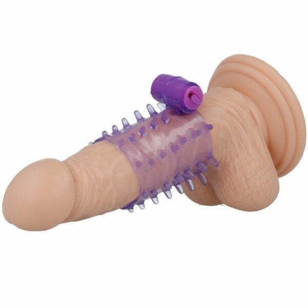 CASUAL LOVE - RING FUNDA PENE VIBRADOR LILA - Imagen 4