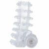 CASUAL LOVE - RING FUNDA PENE VIBRADOR TRANSPARENTE - Imagen 3