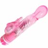 BAILE - VIBRADOR MULTIVELOCIDAD CON ESTIMULADOR ROSA - Imagen 2