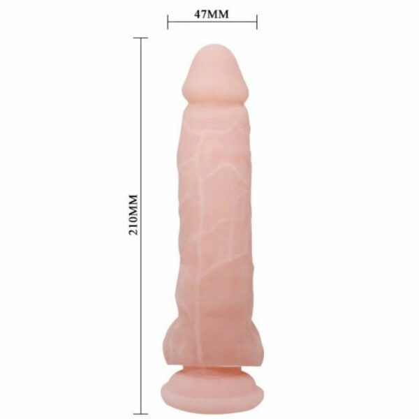 BAILE - SUPER DILDO REALÍSTICO NATURAL 21.5 CM - Imagen 4