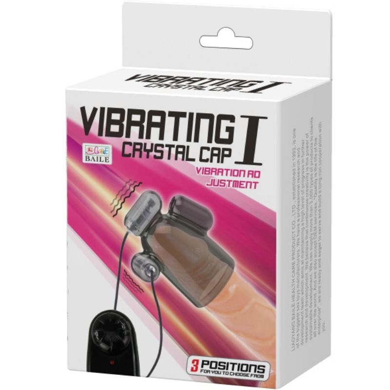 BAILE - FUNDA VIBRADORA VIBRATING CRYSTAL CAP I - Imagen 3