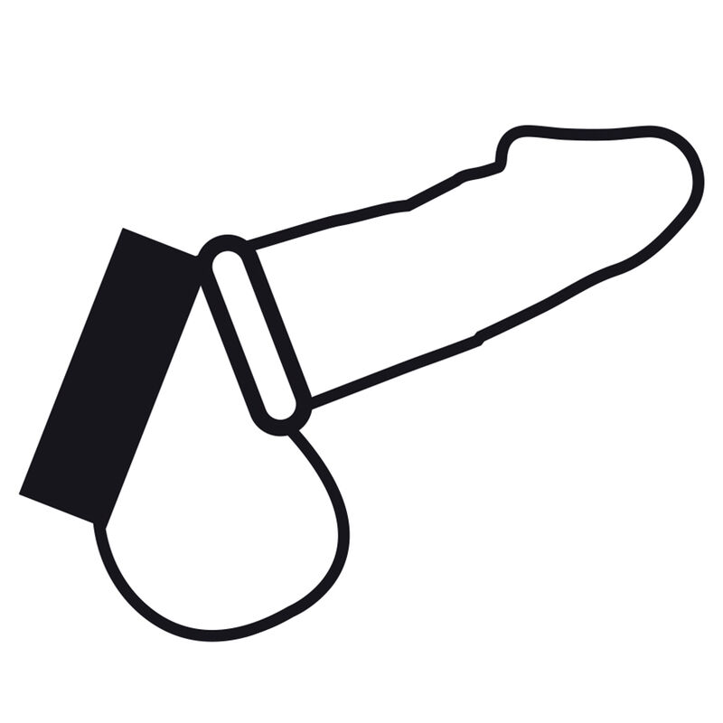 DARKNESS - ANILLO DE METAL PARA EL PENE Y TESTÍCULOS - Imagen 4