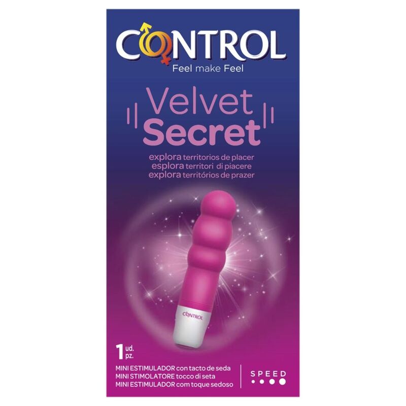 CONTROL - VELVET SECRET MINI ESTIMULADOR - Imagen 4