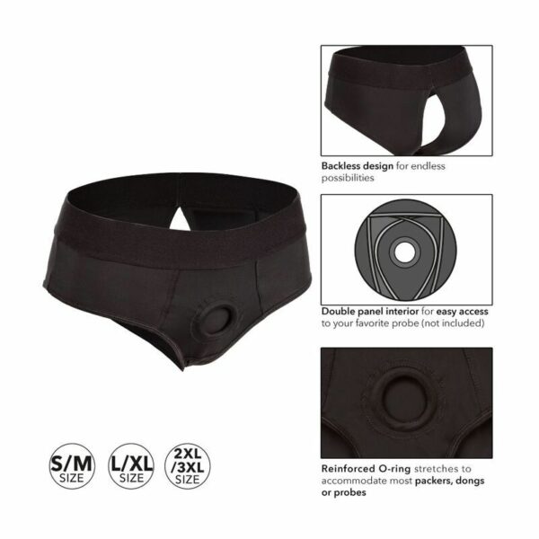 CALEXOTICS - BOUNDLESS ARNÉS CALZONCILLO CON ABERTURA TRASERA L/XL - Imagen 4