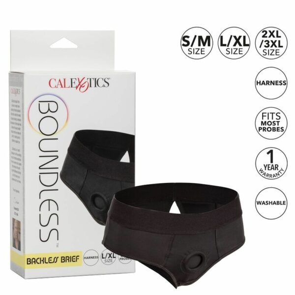 CALEXOTICS - BOUNDLESS ARNÉS CALZONCILLO CON ABERTURA TRASERA L/XL - Imagen 2