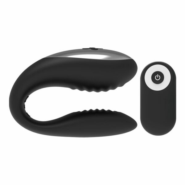 BRILLY GLAM - WE LOVE VIBRADOR PARA PAREJAS CONTROL REMOTO NEGRO - Imagen 8