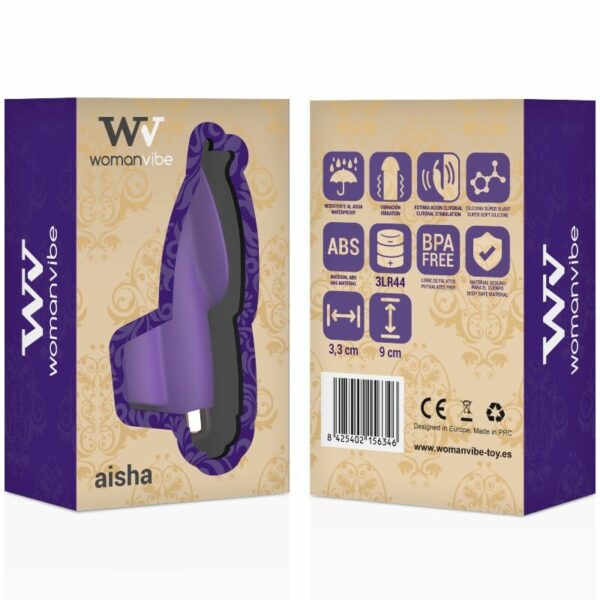 WOMANVIBE - AISHA DEDAL ESTIMULADOR SILICONA - Imagen 6