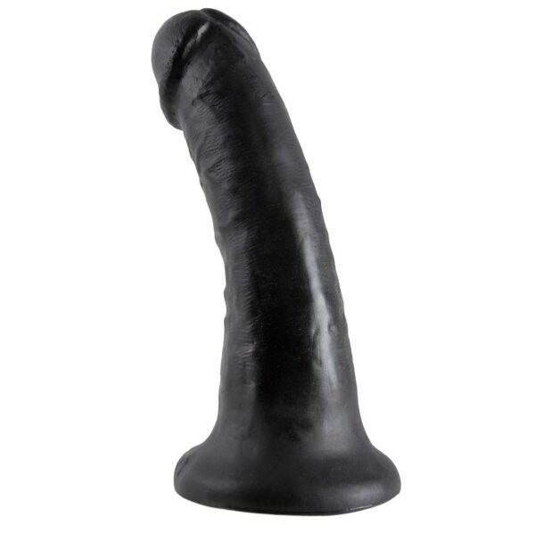 KING COCK - 6" PENE NEGRO 15.2 CM - Imagen 2