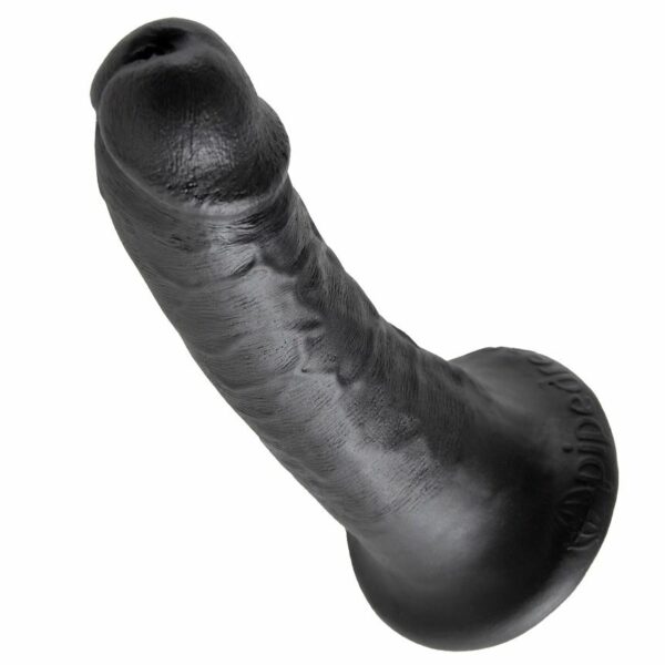 KING COCK - 6" PENE NEGRO 15.2 CM - Imagen 4