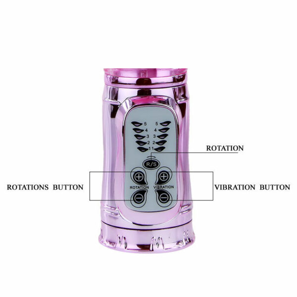 BAILE - THROBBING BUNNY ROTADOR RAMPANTE ROSA - Imagen 8