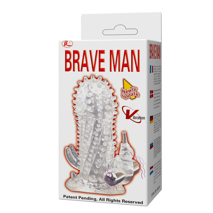 BAILE - BRAVE MAN EXTENSION PENE VIBRADOR RABBIT - Imagen 12