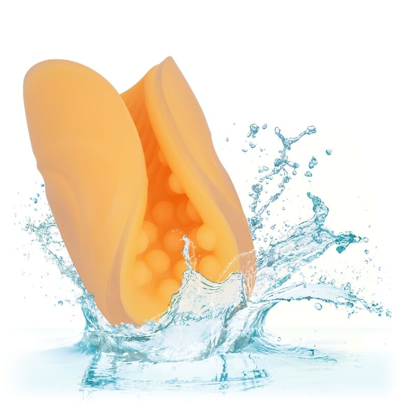 CALEXOTICS - BEADED GRIP MASTURBADOR TEXTURADO NARANJA - Imagen 9