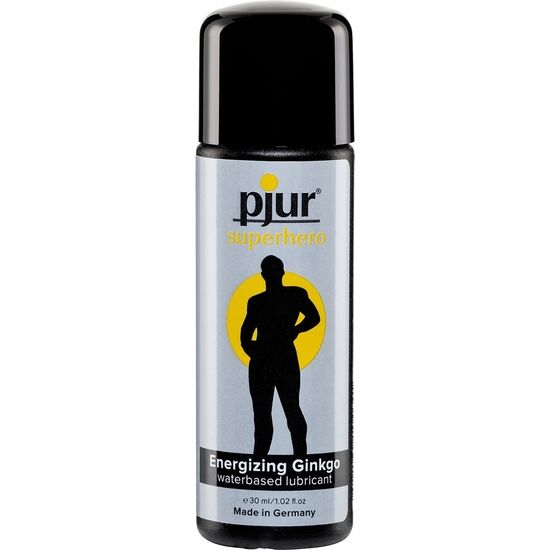 PJUR - SUPERHERO LUBRICANTE ENERGIZANTE GINKGO 30 ML