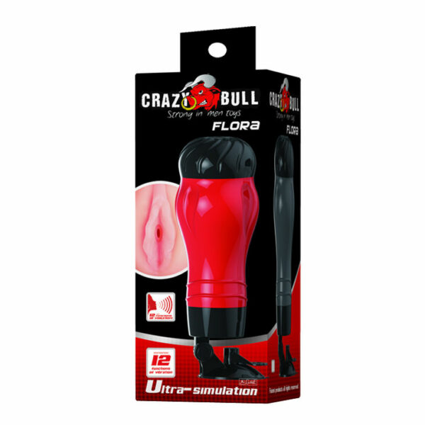 CRAZY BULL - FLORA VAGINA CON BASE MASTURBADOR VOZ - Imagen 9