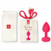 G-VIBE - FUNTOYS GPLUG ANAL VIBRADOR RECARGABLE GRANDE ROSA NEON 3.9CM - Imagen 3