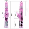 BAILE - VIBRADOR RECARGABLE CON ROTACION Y ESTIMULADOR THROBBING BUTTERF - Imagen 6