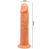 BAILE - DILDO VIVE REALISTIC 19.8 CM COR NATURAL - Imagen 6