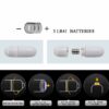 BAILE - BRAVE MAN FUNDA PENE CON RABBIT VIBRADOR 16.5 CM NATURAL - Imagen 8