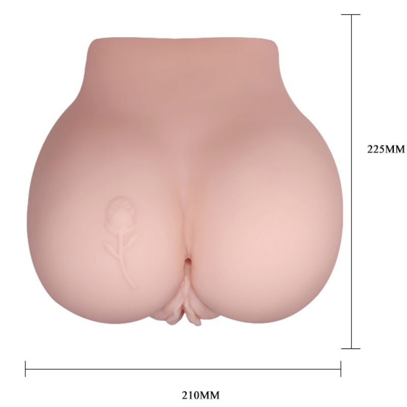 CRAZY BULL - VAGINA Y ANO CON TATUAJE REALÍSTICOS CON VIBRACIÓN - Imagen 7