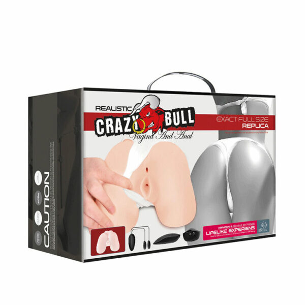 CRAZY BULL - VAGINA Y ANO REALÍSTICOS CON VIBRACIÓN POSICIÓN 5 - Imagen 8
