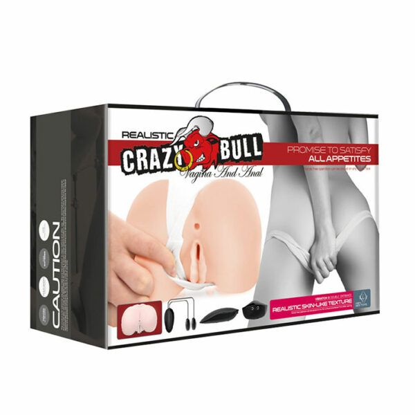 CRAZY BULL - VAGINA Y ANO REALÍSTICOS CON VIBRACIÓN POSICIÓN 8 - Imagen 10