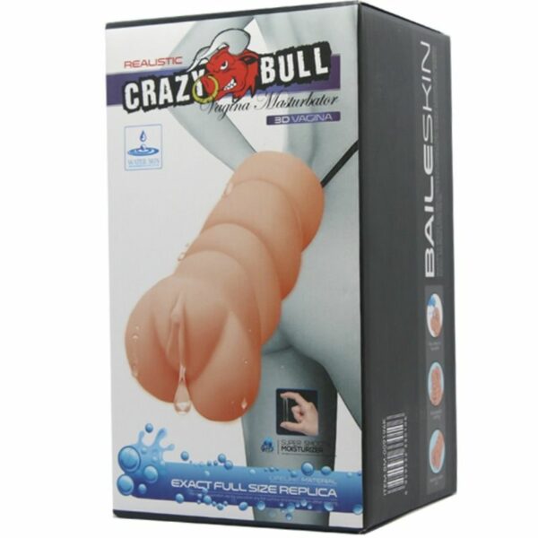 CRAZY BULL - MASTURBADOR WATER SKIN MODELO VAGINA 3 - Imagen 7