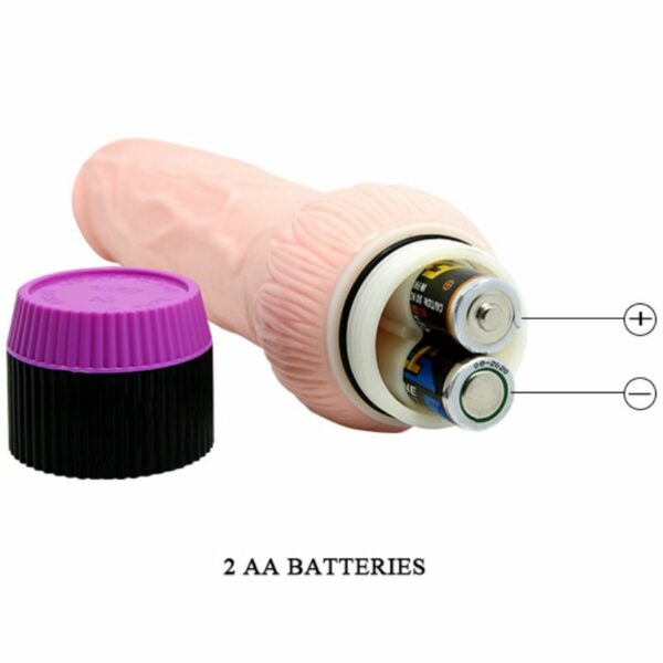 BAILE - ADOUR CLUB VIBRADOR REALÍSTICO BASE ANCHA 22 CM - Imagen 5
