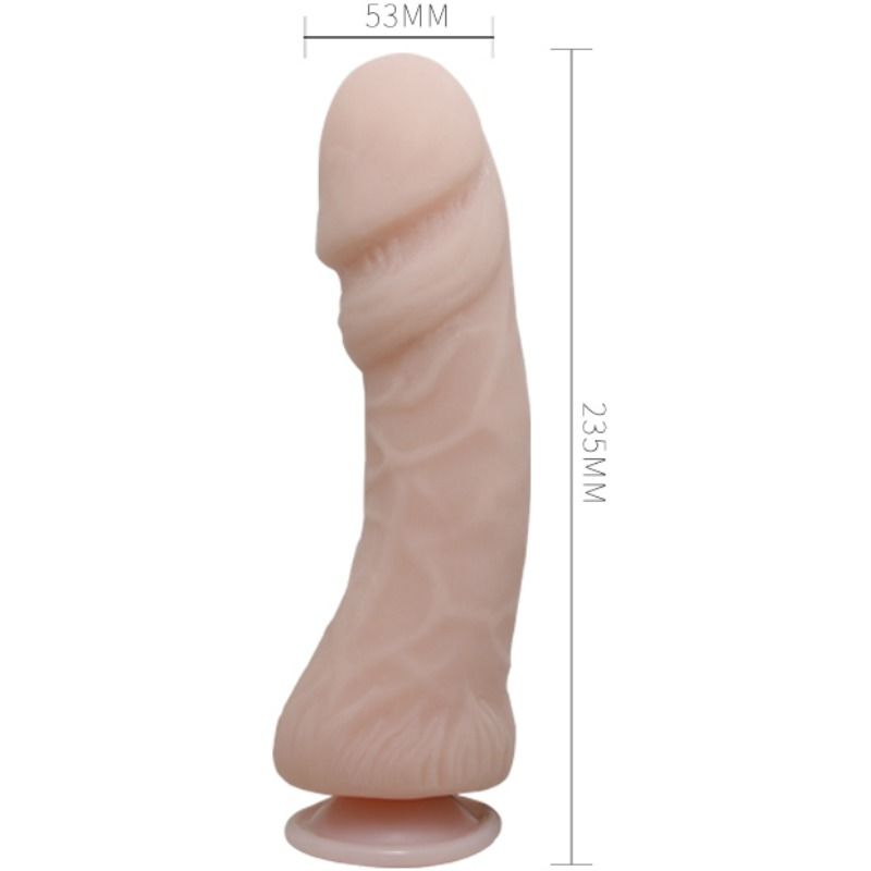 BAILE - THE BIG PENIS DILDO REALÍSTICO NATURAL 23.5 CM - Imagen 4