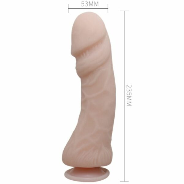 BAILE - THE BIG PENIS DILDO CON VIBRACIÓN NATURAL 23.5 CM - Imagen 7