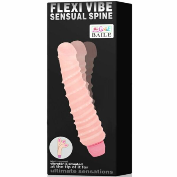 BAILE - FLEXI VIBE SENSUAL VIBRADOR ESPIRAL 19.5 CM - Imagen 9